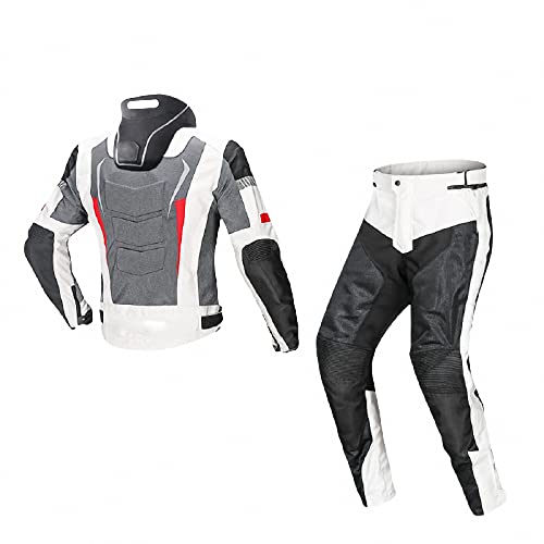 MAOTN Herren und damen motorradjacken, rennanzüge, motorrad protektorenjacke,abnehmbare sicherheitsschutzausrüstung, motorradkombi.wasserdichte, wind kältefeste motorradanzüge,Style8,M von MAOTN