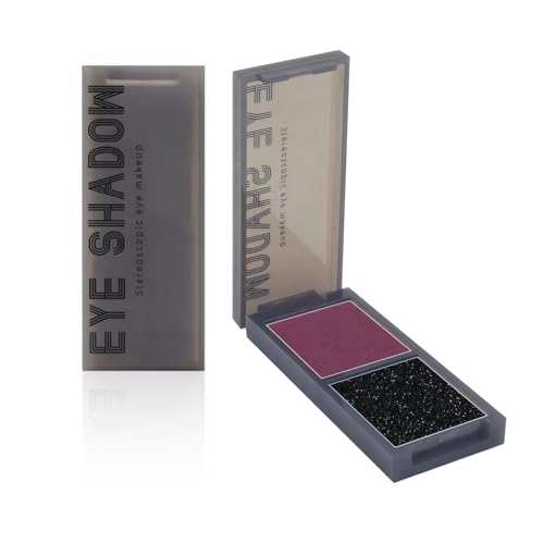 Rote Schwarze Lidschatten Palette, Smokey Eyeshadow, Vampir Blut Roter Lidschatten, Halloween Schwarzes Augen Makeup, Langanhaltende Wasserfeste Lidschatten Palette Rote Schwarze Lidschatten Palette, Smokey Eyeshadow, Vampir Blut Roter Lidschatten, Halloween Schwarzes Augen Makeup, Langanhaltende Wasserfeste Lidschatten Palette von MAOYING