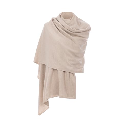 MAPIMANIA - Wintermantel Damen Lang aus Kaschmir und Wolle, Cashmere Stola Winter, Schultertuch für Abendkleid Made in Italy von MAPIMANIA