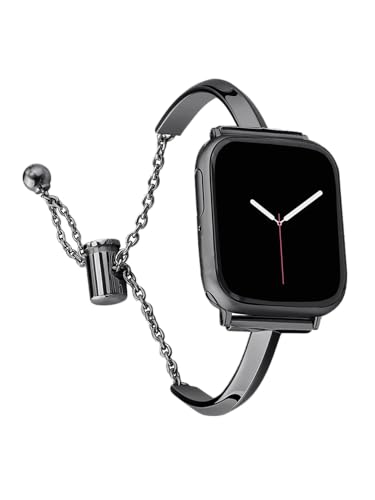 MAPUCE Kompatibel mit Apple Watch-Armband 49 mm, 45 mm, 44 mm, 42 mm, 41 mm, 40 mm, 38 mm, T-förmiges Edelstahlband für Apple Watch Ultra2/Ultra Serie 9/8/7/6/5/4/3/2/1/SE/SE2, Herren und Damen, von MAPUCE