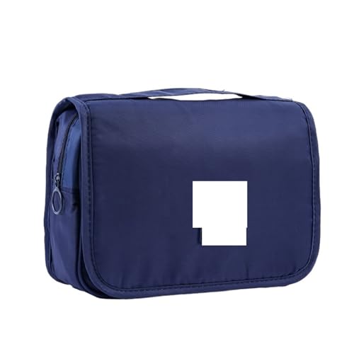 1pc Make-Up for Frauen Faltbare Reise Kosmetik Tasche wasserdichte Große Kapazität Bad Hangbag FüR Unterwegs(Color1) von MAQDDO