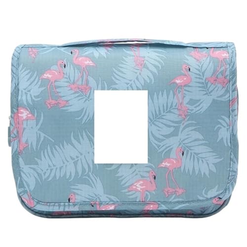 1pc Make-Up for Frauen Faltbare Reise Kosmetik Tasche wasserdichte Große Kapazität Bad Hangbag FüR Unterwegs(Color6) von MAQDDO