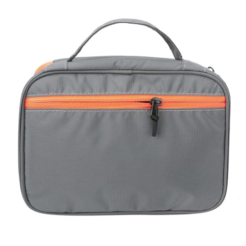 MAQDDO 2 Stück Tragbare Reisetasche for Elektronisches Zubehör, Kabel-Organizer-Tasche, Gadget-Tragetasche Kabel, Strom, USB-Stick FüR Reise(Grey) von MAQDDO