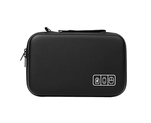 MAQDDO 2PCS Portable Hard Shell Digitale Gadgets Lagerung Tasche Elektronik Fall Kopfhörer Ladegerät Datenkabel Taschen USB Disk Organizer FüR Reise von MAQDDO