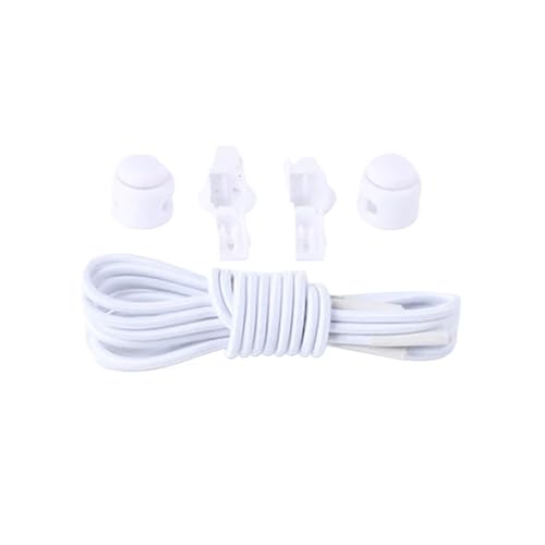 MAQDDO 8pairs Schnürsenkel Elastische Keine Krawatte Schuh Schnell Locking Schnürsenkel Kinder Erwachsene FüR Erwachsene(Color 7) von MAQDDO