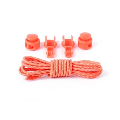 MAQDDO 8pairs Schnürsenkel Elastische Keine Krawatte Schuh Schnell Locking Schnürsenkel Kinder Erwachsene FüR Erwachsene(Color 8) von MAQDDO