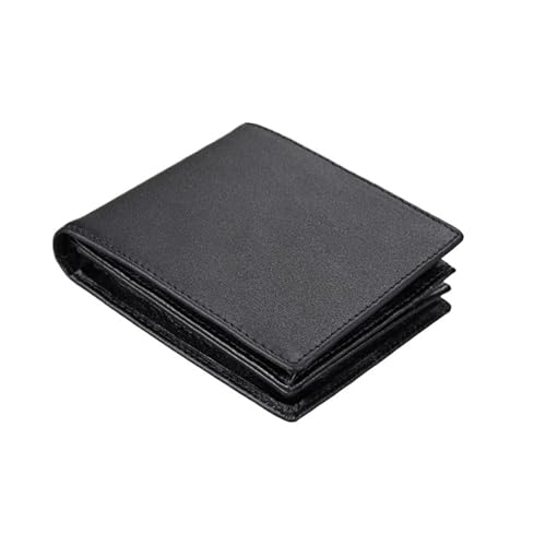 MAQDDO Herren-Geldbörsen, Leder-Geldbörsen for Herren, kleine Kurze Geldbörse mit Reißverschluss, männliche Geldbörsen, Kartenhalter FüR Herren von MAQDDO