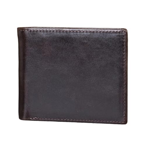 MAQDDO Herren-Geldbörsen, faltbar, echtes Leder dünne Herren-Leder-Geldbörse FüR Herren von MAQDDO
