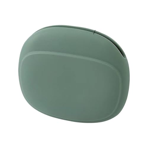 MAQDDO Reisekabeltasche, Tragbare Digitale Aufbewahrungstasche, Ladegerät, Datenkabeltasche, Organizer, wasserdichte for Elektronisches Zubehör FüR Reise(Silicone Box-Green) von MAQDDO