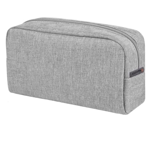 MAQDDO Tragbare Digitale Mini Organizer Tasche Gadget Reißverschluss for Kopfhörer Home Reise Ladegerät Power Bank Datenkabel USB Aufbewahrungstasche FüR Reise(Grey) von MAQDDO