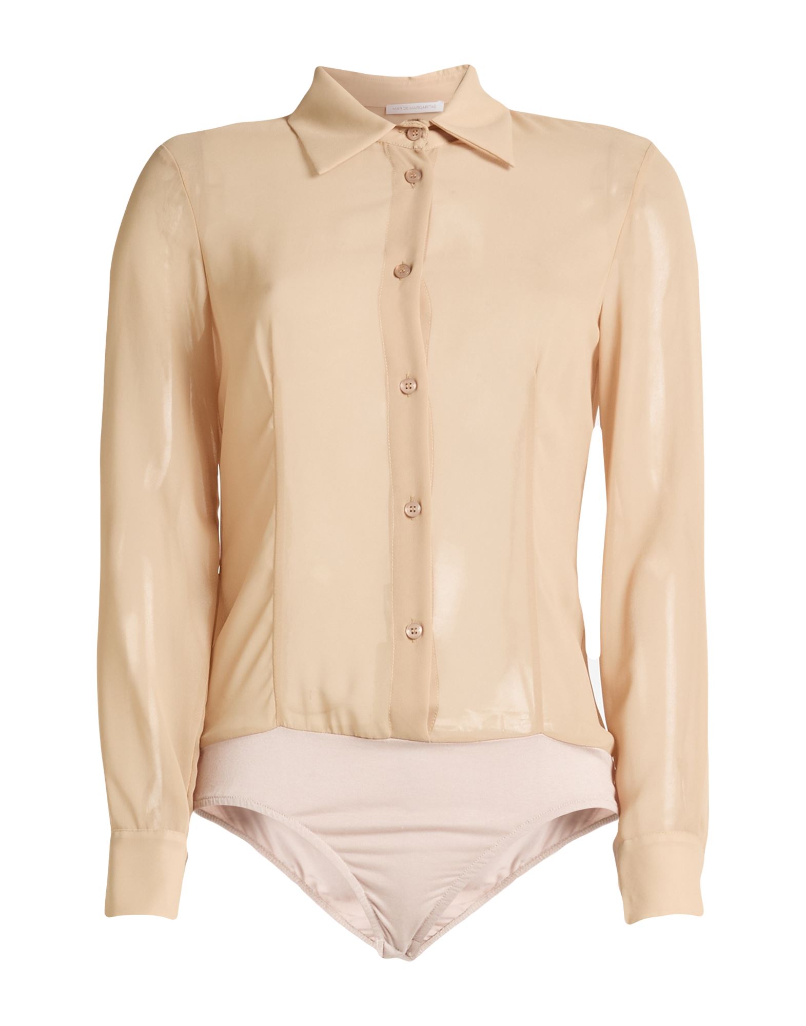 MAR DE MARGARITAS Bodysuit Damen Beige von MAR DE MARGARITAS