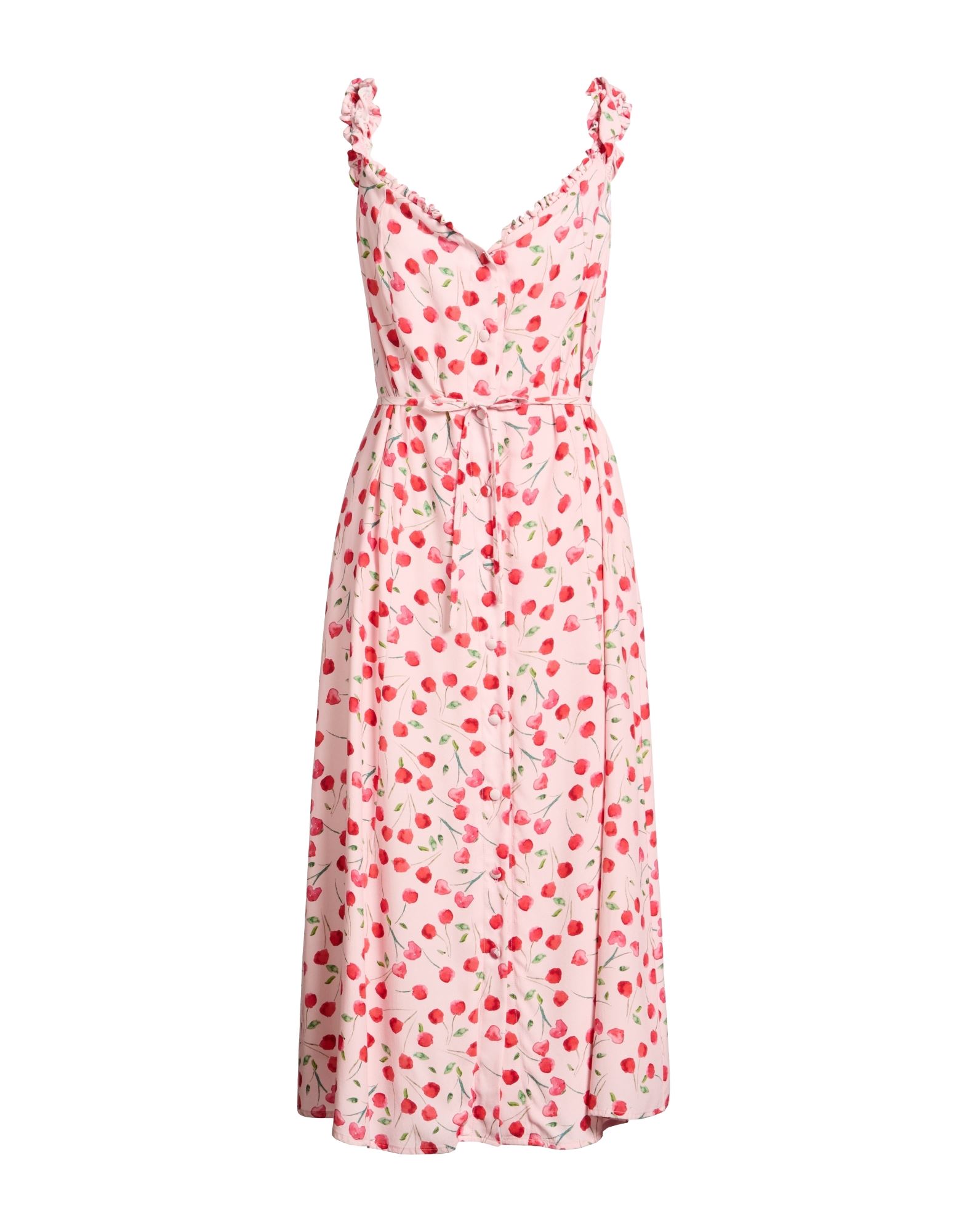 MAR DE MARGARITAS Midi-kleid Damen Hellrosa von MAR DE MARGARITAS