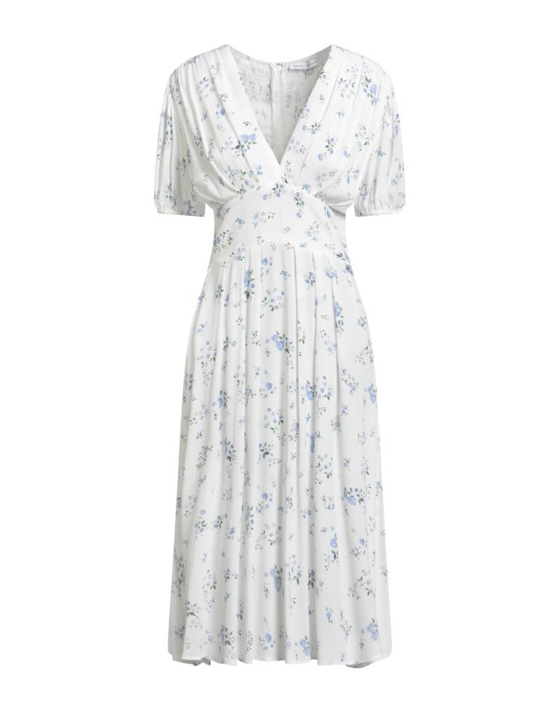 MAR DE MARGARITAS Midi-kleid Damen Weiß von MAR DE MARGARITAS