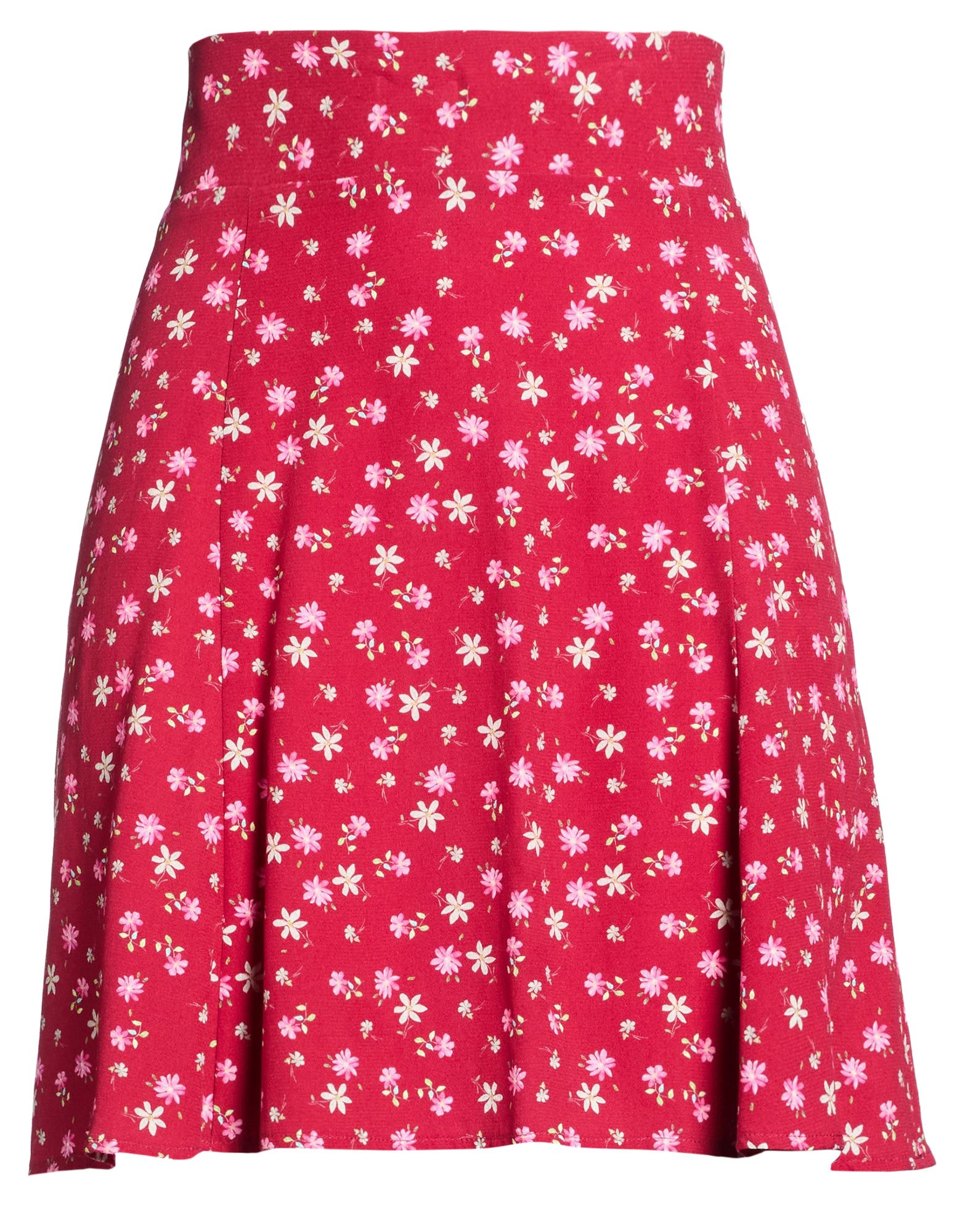 MAR DE MARGARITAS Minirock Damen Ziegelrot von MAR DE MARGARITAS