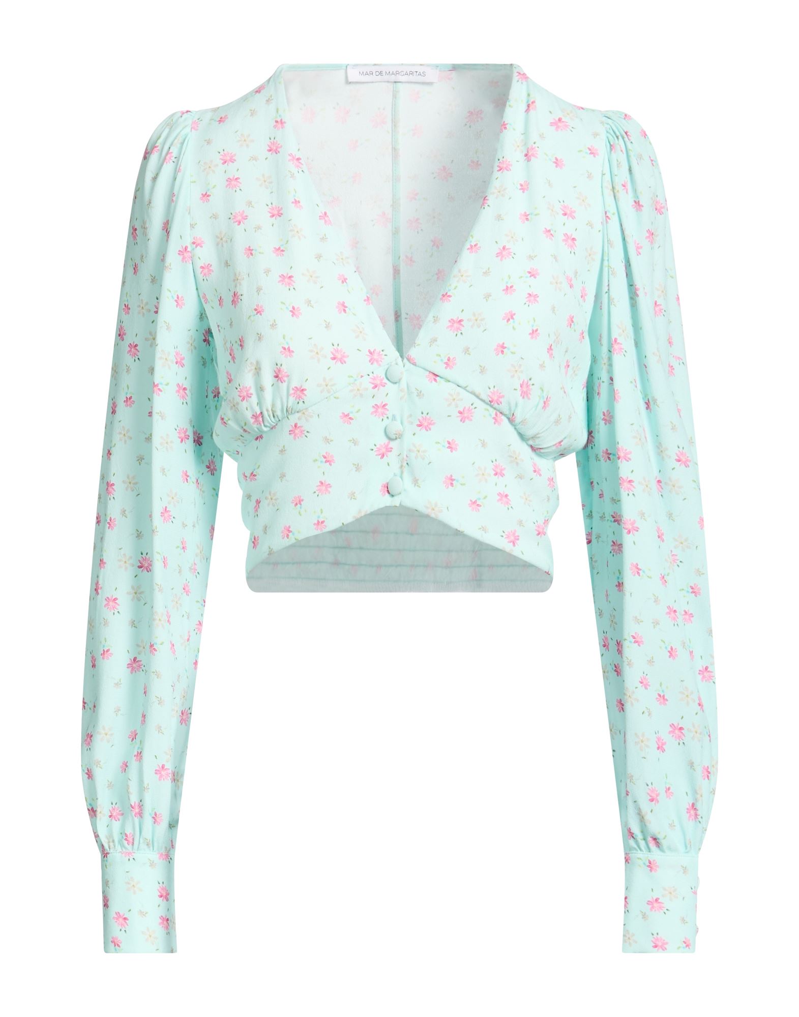 MAR DE MARGARITAS Top Damen Himmelblau von MAR DE MARGARITAS