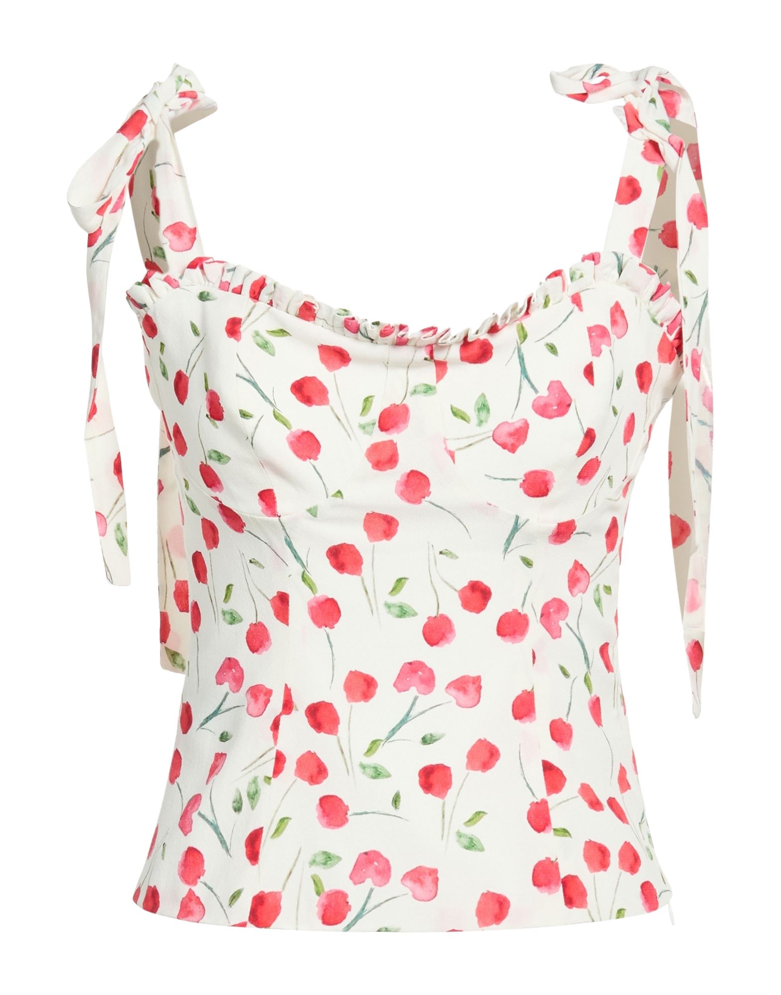 MAR DE MARGARITAS Top Damen Rot von MAR DE MARGARITAS