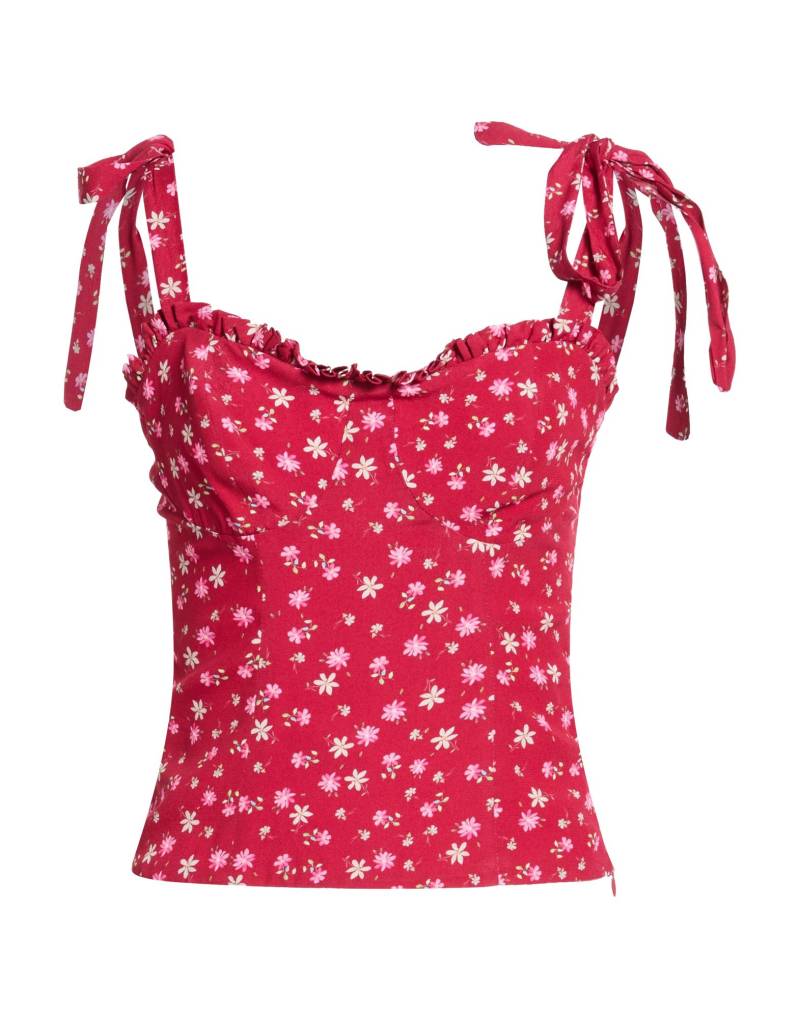 MAR DE MARGARITAS Top Damen Ziegelrot von MAR DE MARGARITAS