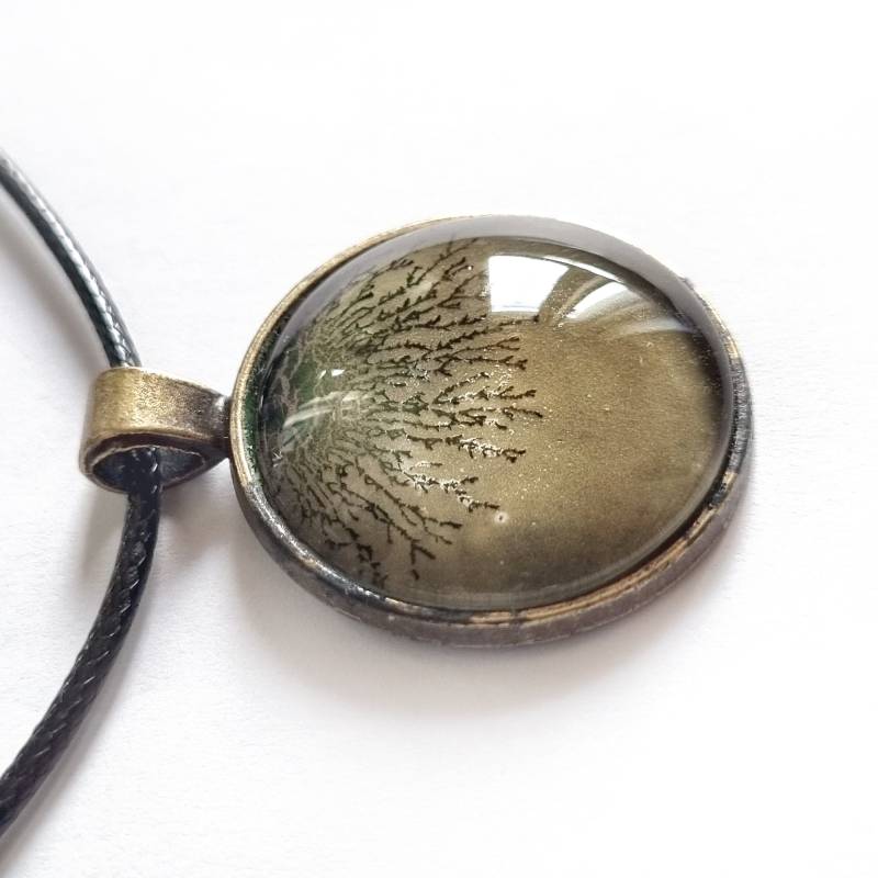 Gemälde Kunstanhänger Grüner Baum von MARACHOWSKAART