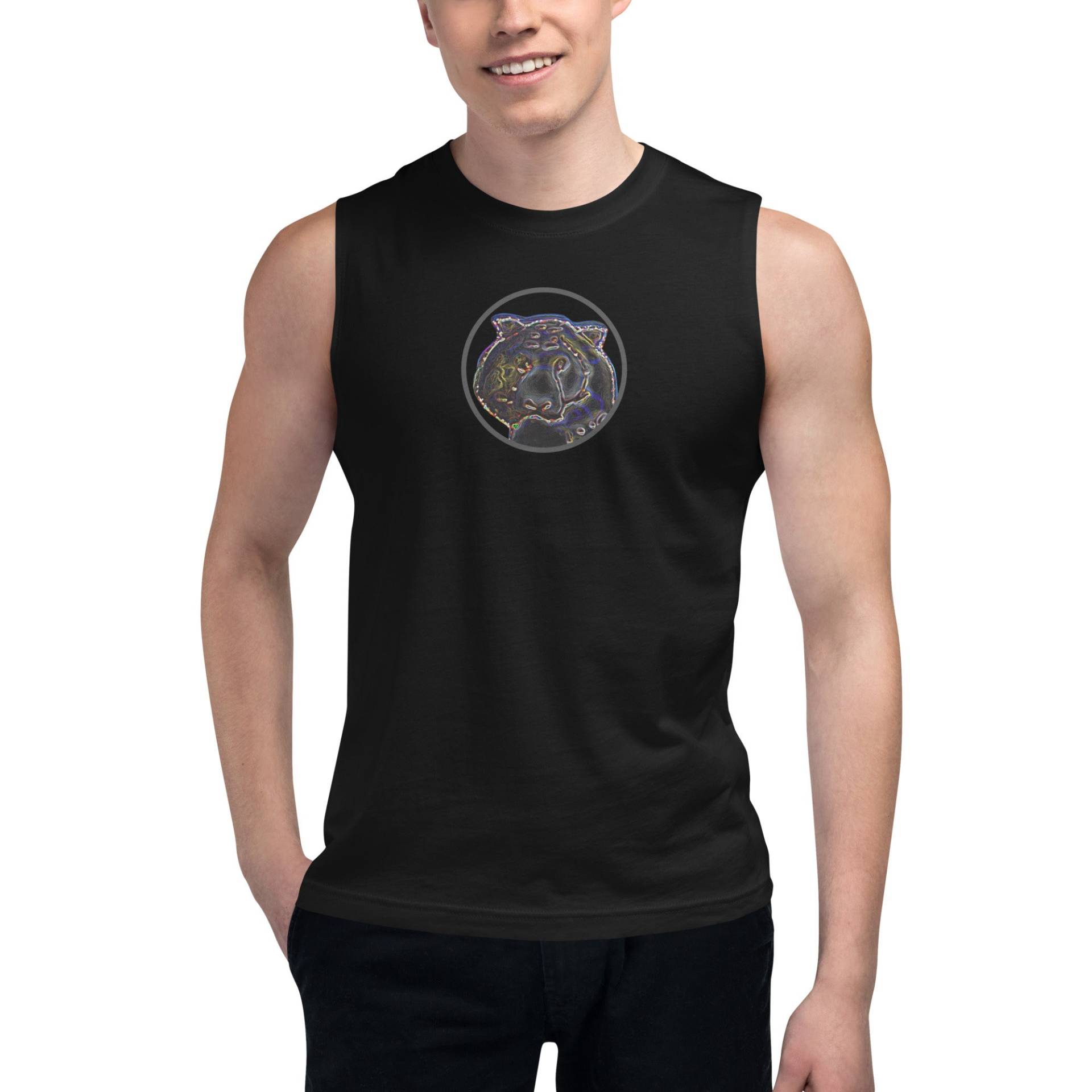 Muskelshirt Tiger - Gemälde Tank-Top Print Kunst Bio Tier Muskelshirt Tiger - Gemälde Tank-Top Print Kunst Bio Tier von MARACHOWSKAART
