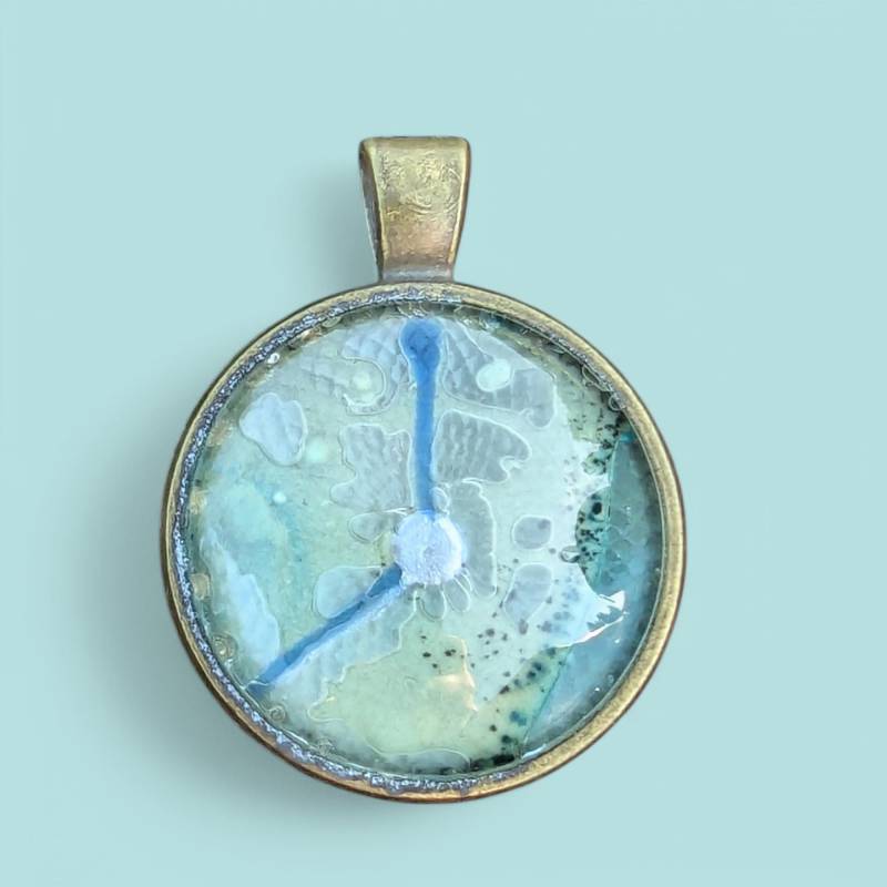 Painting Pendant Clock von MARACHOWSKAART