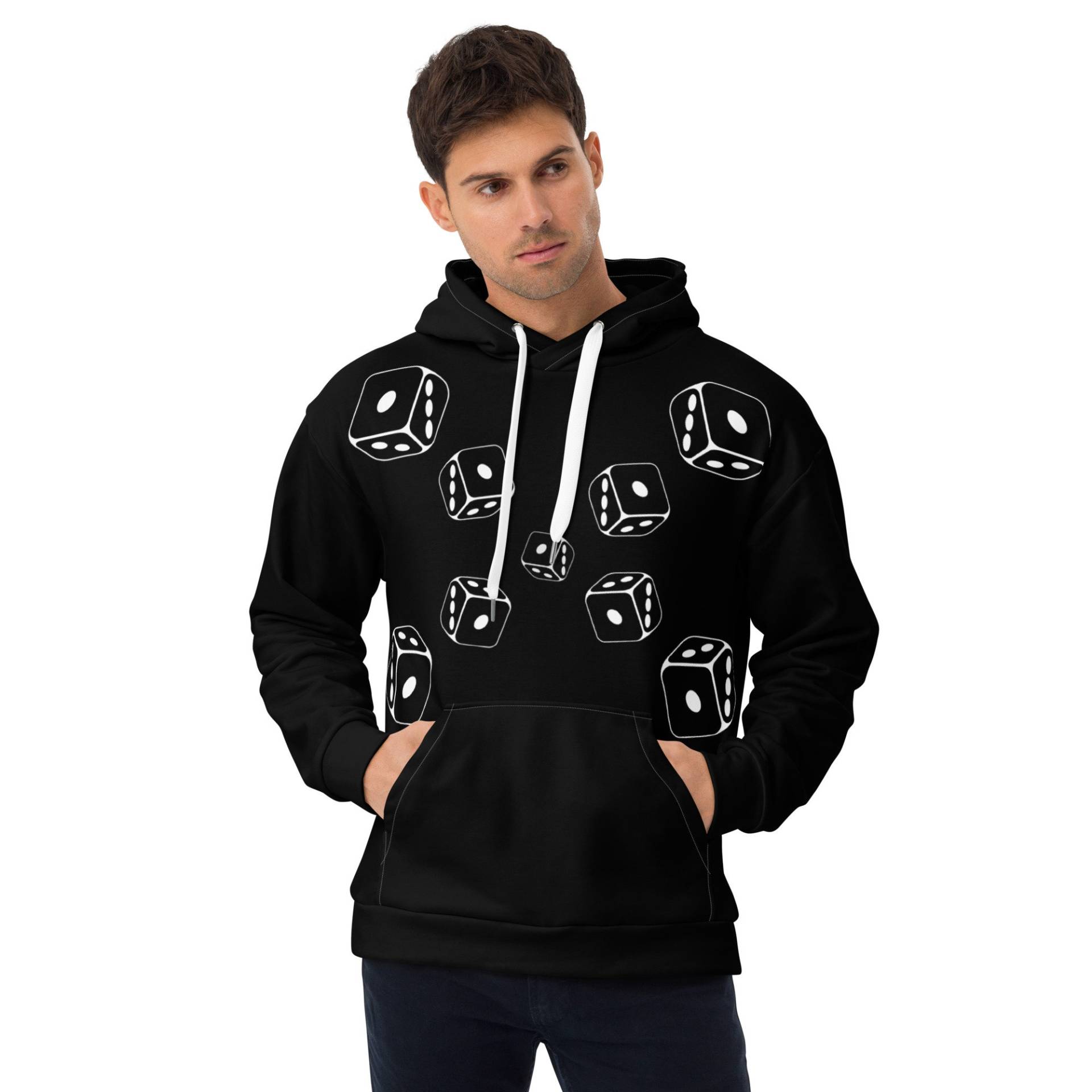 Unisex-Kapuzenpullover Spiel Würfel Unisex-Kapuzenpullover Spiel Würfel von MARACHOWSKAART