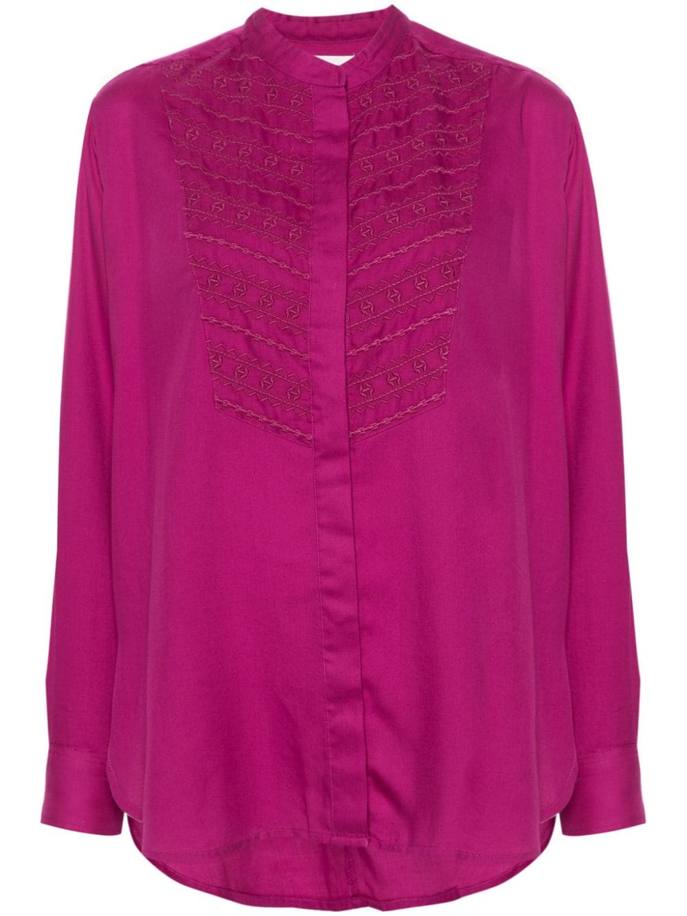 MARANT ÉTOILE Britten Hemd mit Stickerei - Rosa von MARANT ÉTOILE