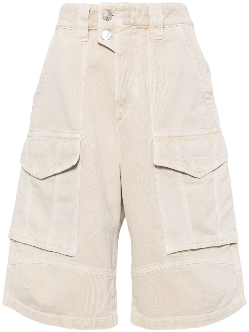 MARANT ÉTOILE Cargo-Shorts mit hohem Bund - Nude von MARANT ÉTOILE