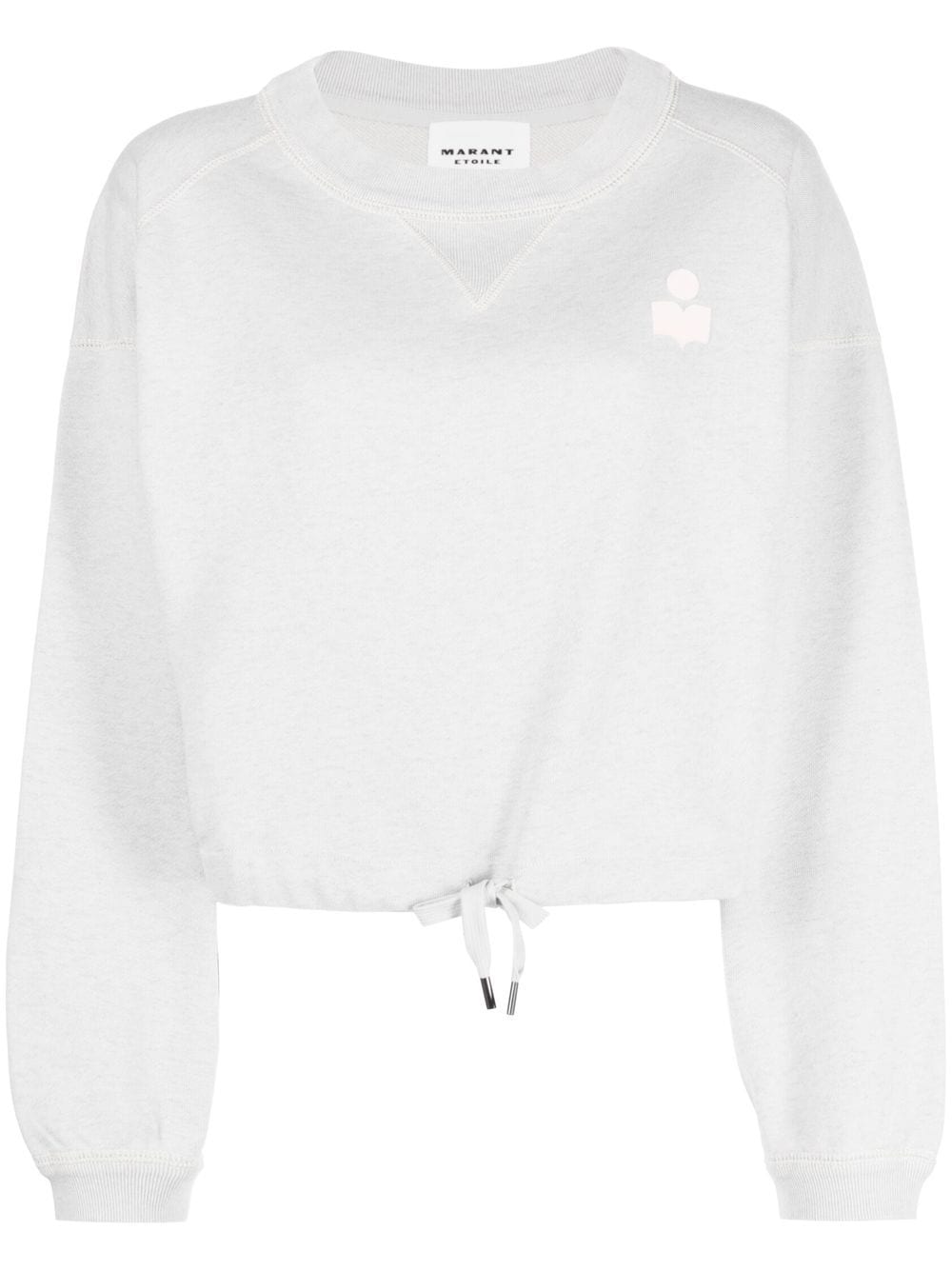 MARANT ÉTOILE Cropped-Pullover - Grau von MARANT ÉTOILE