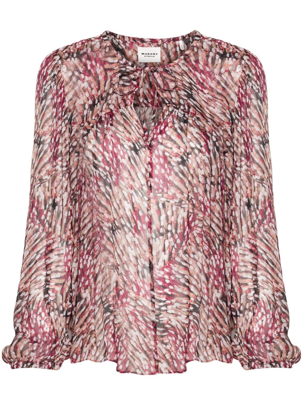 MARANT ÉTOILE Daytonea Chiffonbluse - Rosa von MARANT ÉTOILE