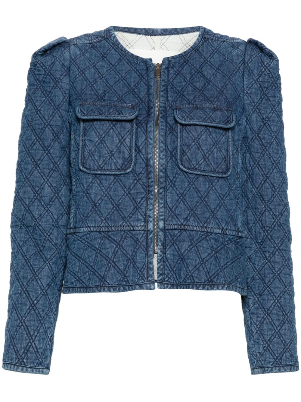 MARANT ÉTOILE Gesteppte Deliona Jacke - Blau von MARANT ÉTOILE