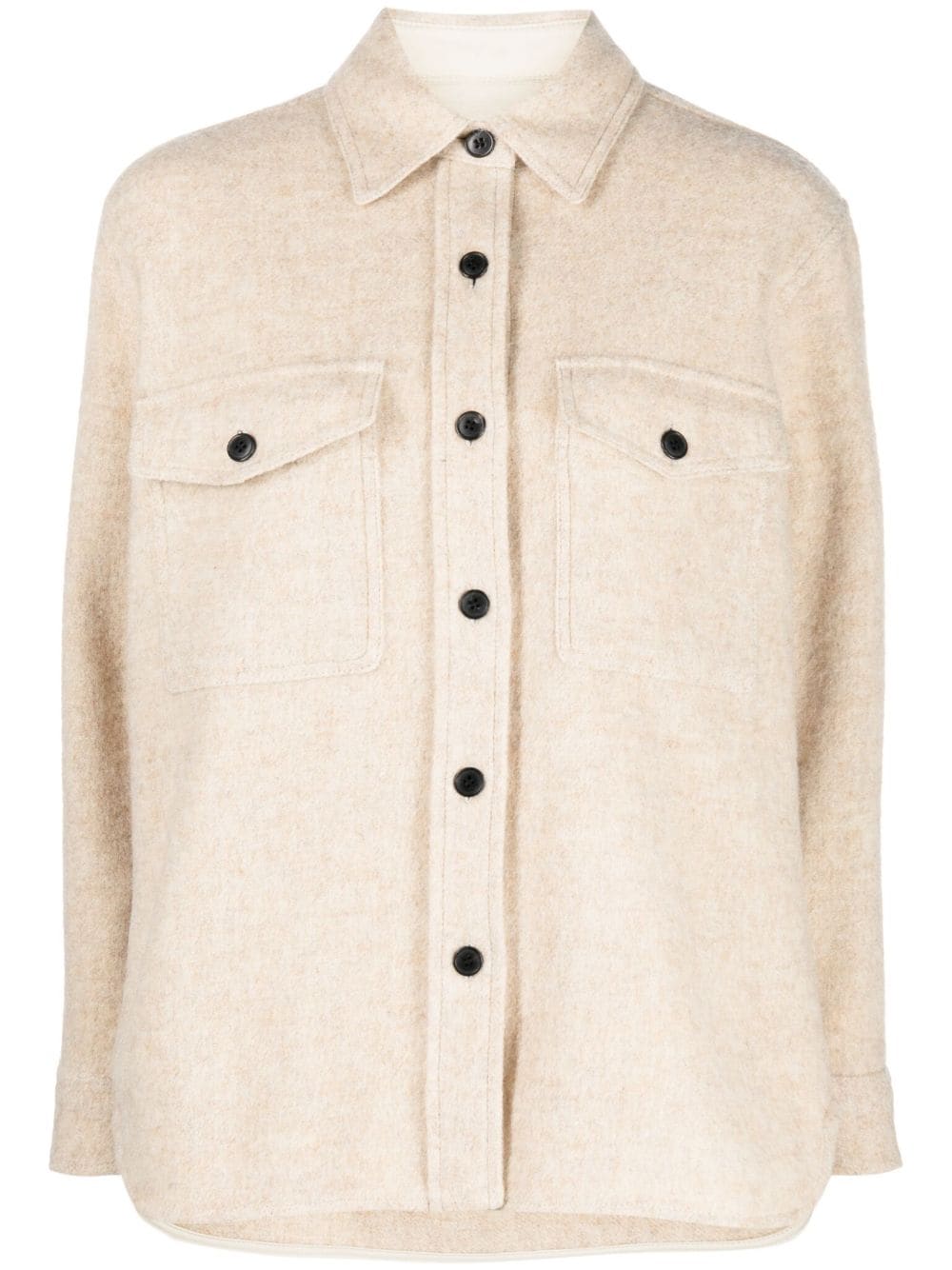 MARANT ÉTOILE Hemdjacke mit Knöpfen - Nude von MARANT ÉTOILE