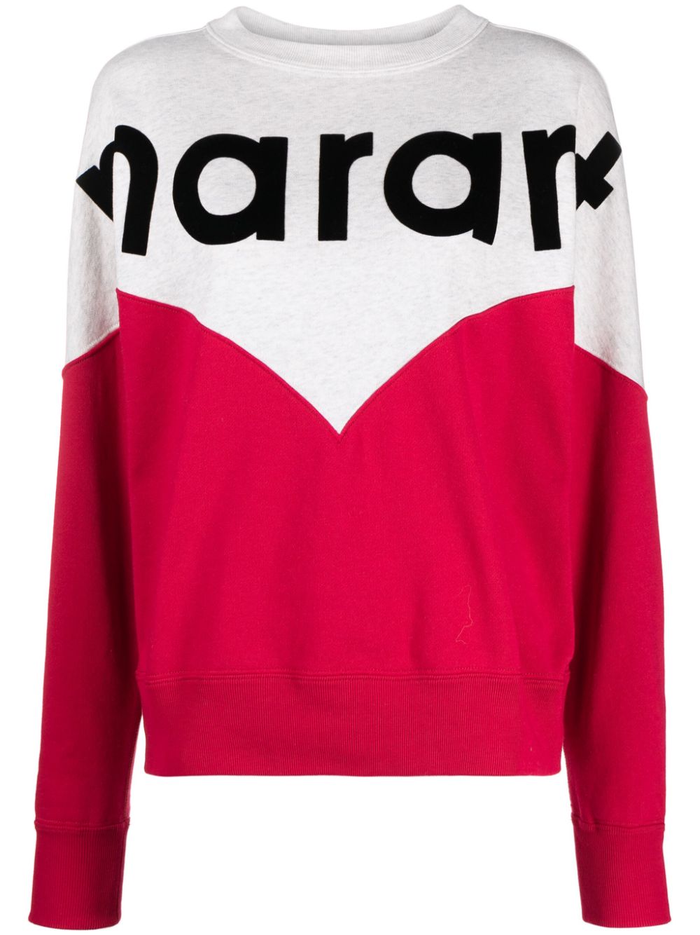 MARANT ÉTOILE Houston Sweatshirt - Rot von MARANT ÉTOILE