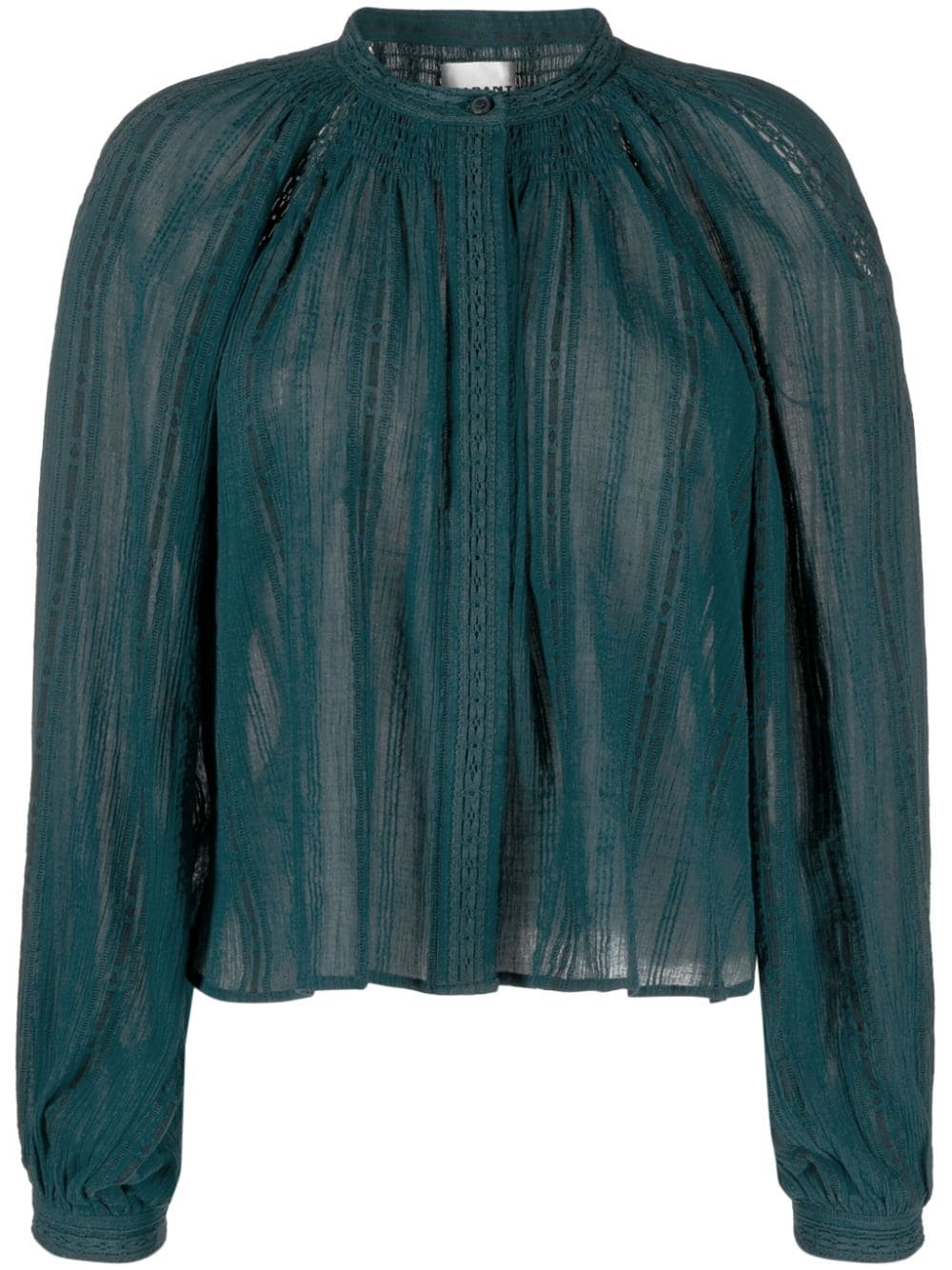 MARANT ÉTOILE Bluse mit rundem Ausschnitt - Grün von MARANT ÉTOILE
