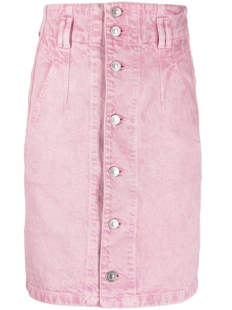 MARANT ÉTOILE Jeansrock mit hohem Bund - Rosa von MARANT ÉTOILE