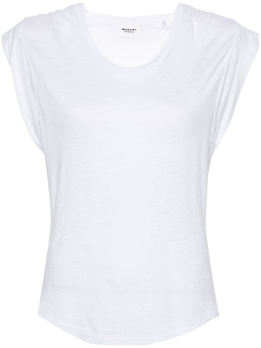 MARANT ÉTOILE Kotty T-Shirt aus Leinen - Weiß von MARANT ÉTOILE