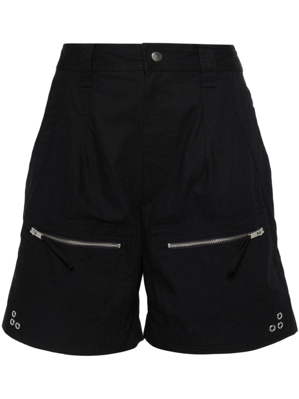 MARANT ÉTOILE Kynan Shorts aus Baumwolle - Schwarz von MARANT ÉTOILE