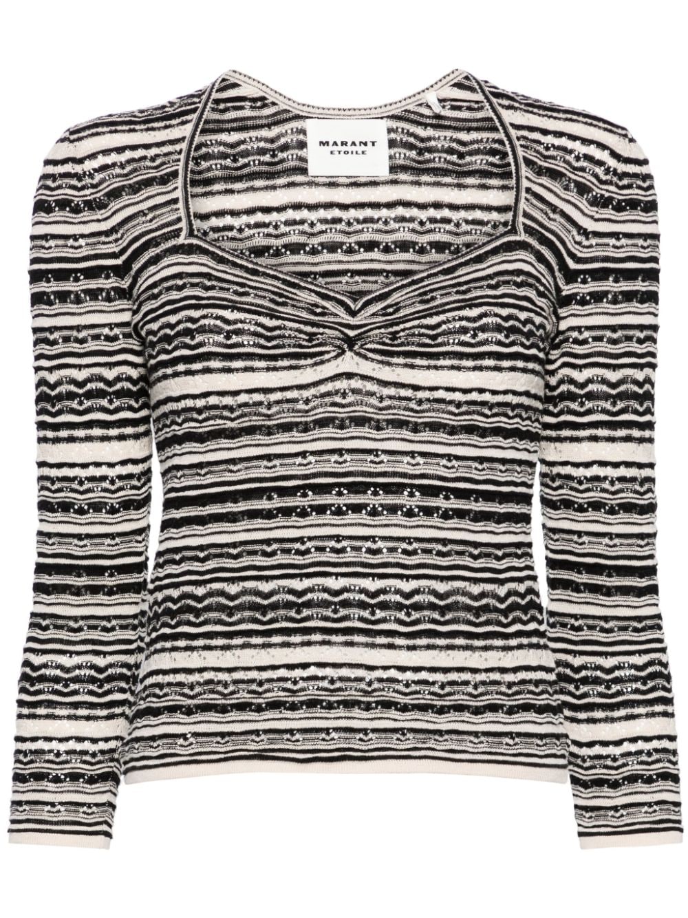 MARANT ÉTOILE Maeline Pullover - Schwarz von MARANT ÉTOILE