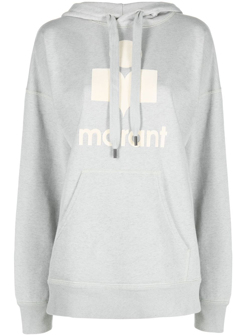 MARANT ÉTOILE Mansel Sweatshirt mit Logo-Print - Grau von MARANT ÉTOILE