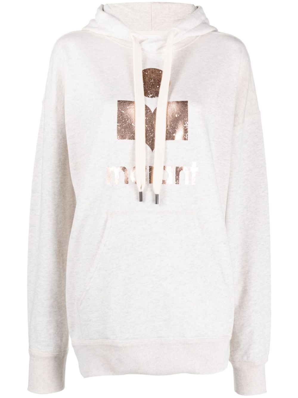 MARANT ÉTOILE Mansel Hoodie mit tiefen Schultern - Nude von MARANT ÉTOILE