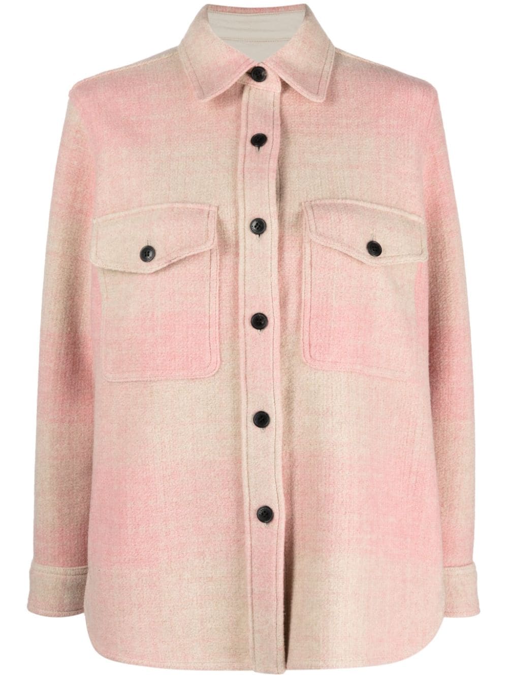 MARANT ÉTOILE Jacke mit Karomuster - Rosa von MARANT ÉTOILE