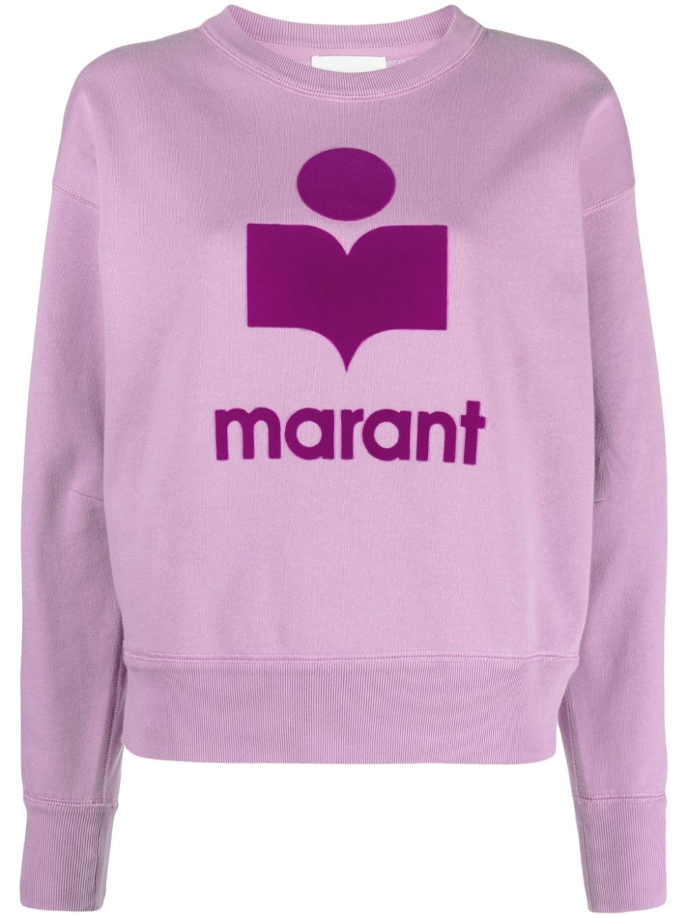 MARANT ÉTOILE Mobyli Sweatshirt mit Logo - Violett von MARANT ÉTOILE