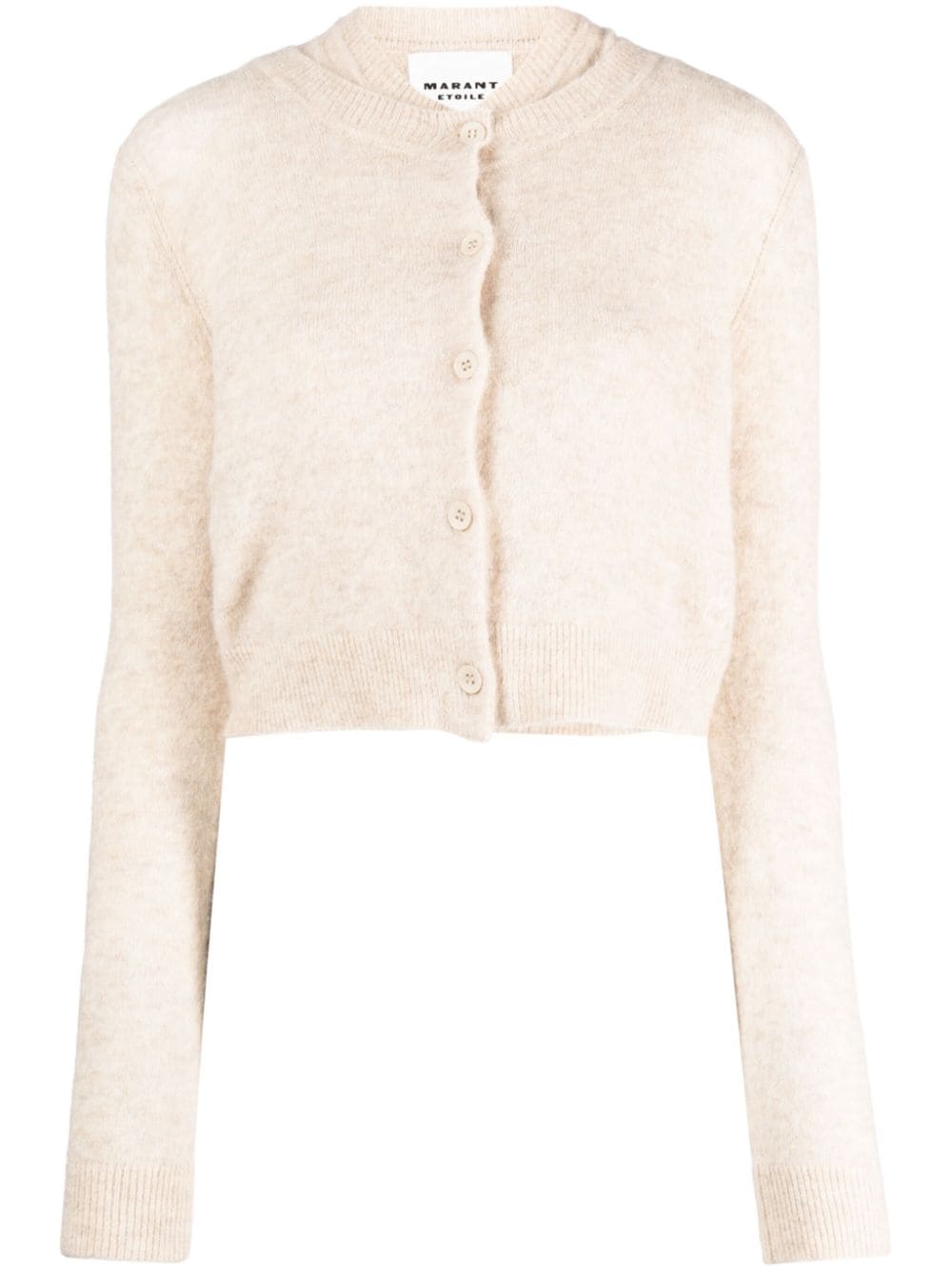 MARANT ÉTOILE Cropped-Cardigan mit Knöpfen - Nude von MARANT ÉTOILE