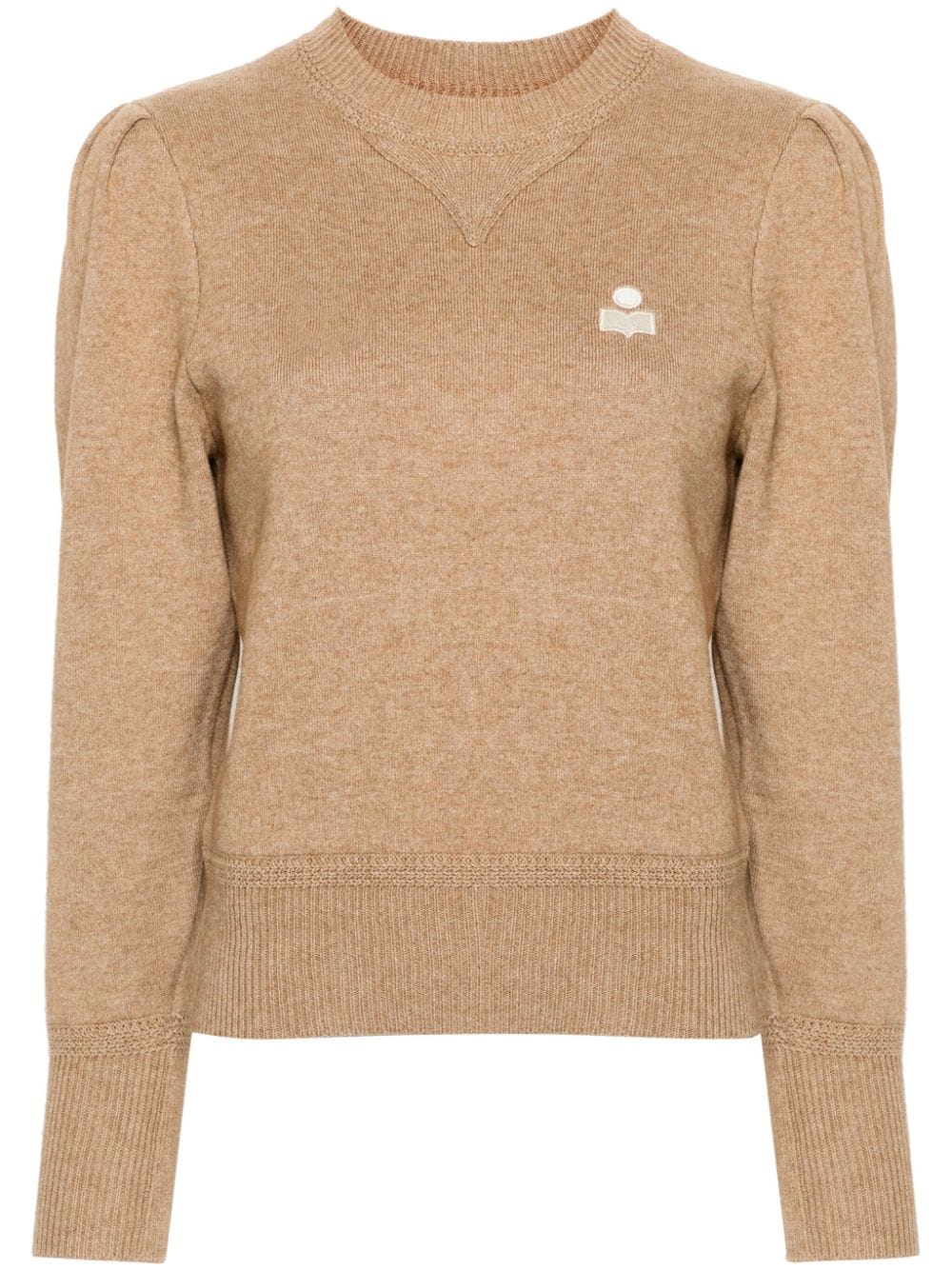 MARANT ÉTOILE Pullover mit Logo-Stickerei - Nude von MARANT ÉTOILE