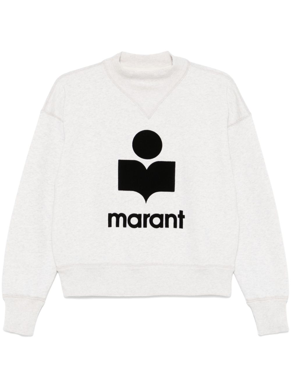 MARANT ÉTOILE Sweatshirt mit Logo - Nude von MARANT ÉTOILE