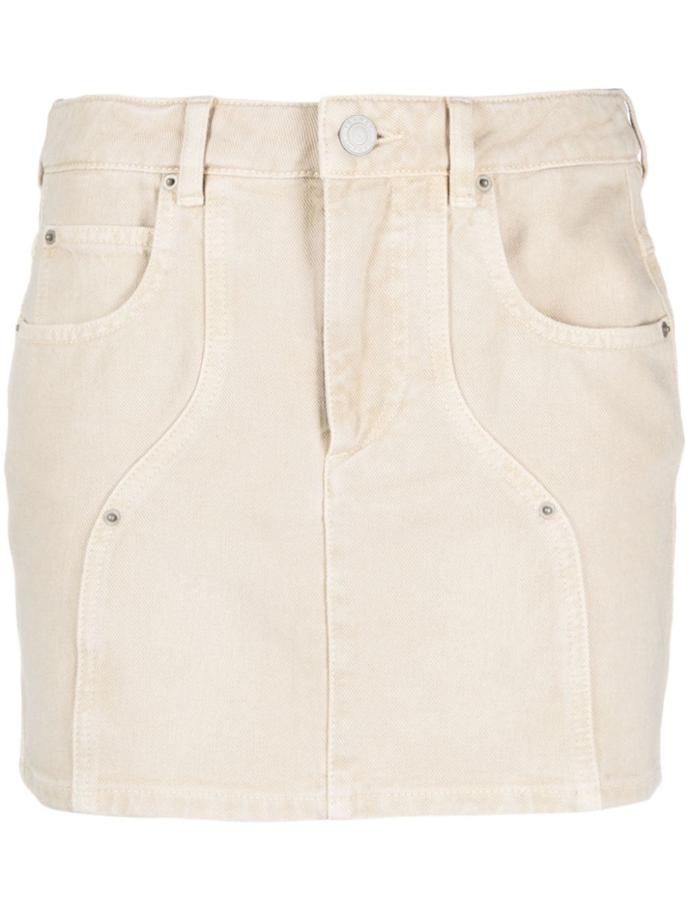 MARANT ÉTOILE Vesna Jeansrock - Nude von MARANT ÉTOILE