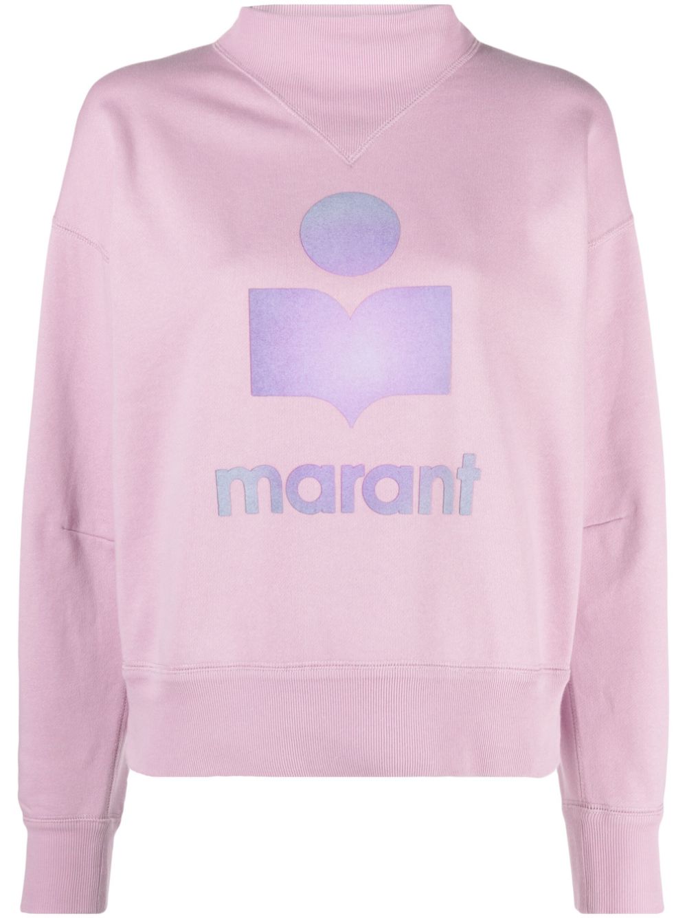 MARANT ÉTOILE Sweatshirt mit Logo-Print - Rosa von MARANT ÉTOILE