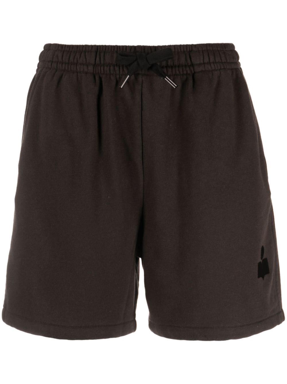 MARANT ÉTOILE Sport-Shorts mit Logo-Print - Schwarz von MARANT ÉTOILE