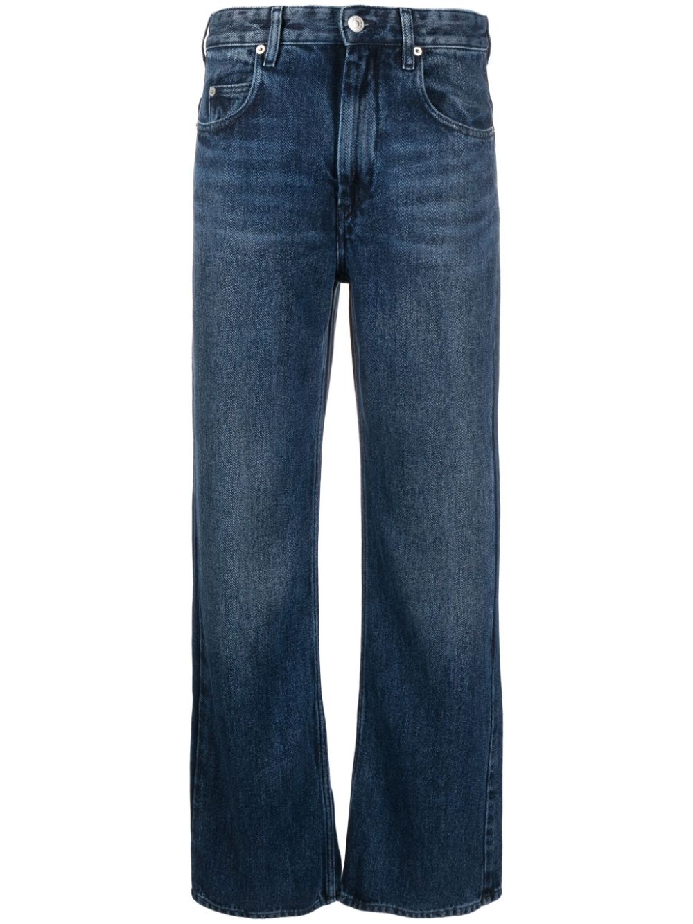 MARANT ÉTOILE Gerade High-Waist-Jeans - Blau von MARANT ÉTOILE