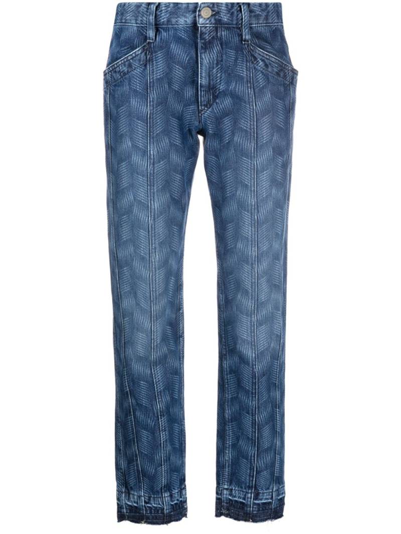 MARANT ÉTOILE Schmaler Rock - Blau von MARANT ÉTOILE