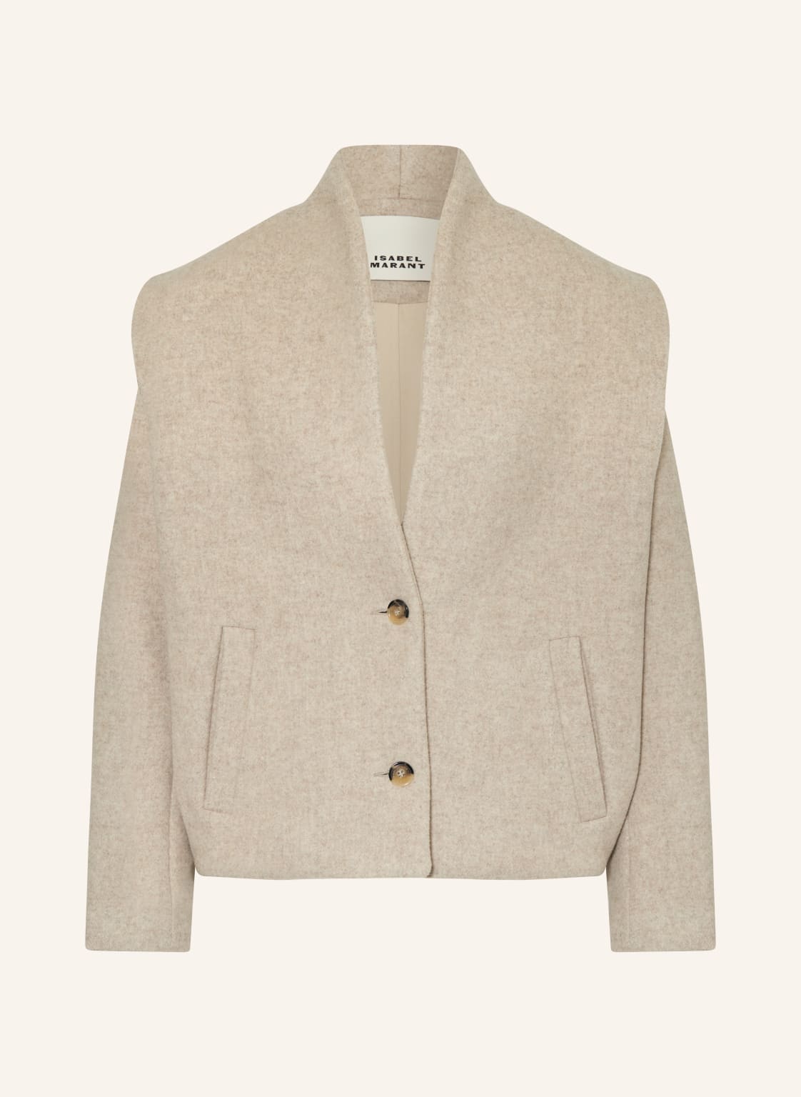 Marant Étoile Jacke Drogoga beige von MARANT ÉTOILE